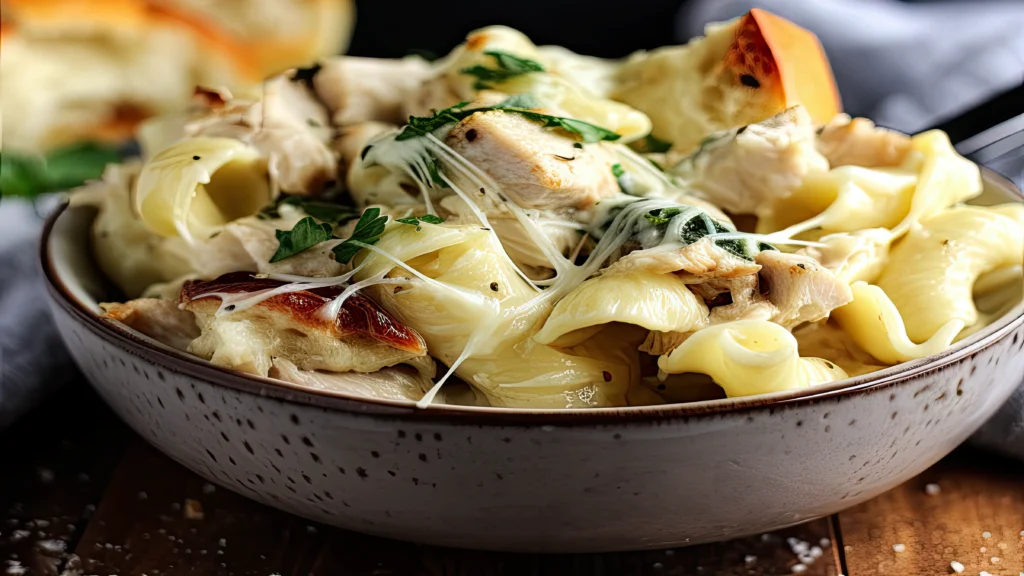 Tortellini Alfredo with Chicken1