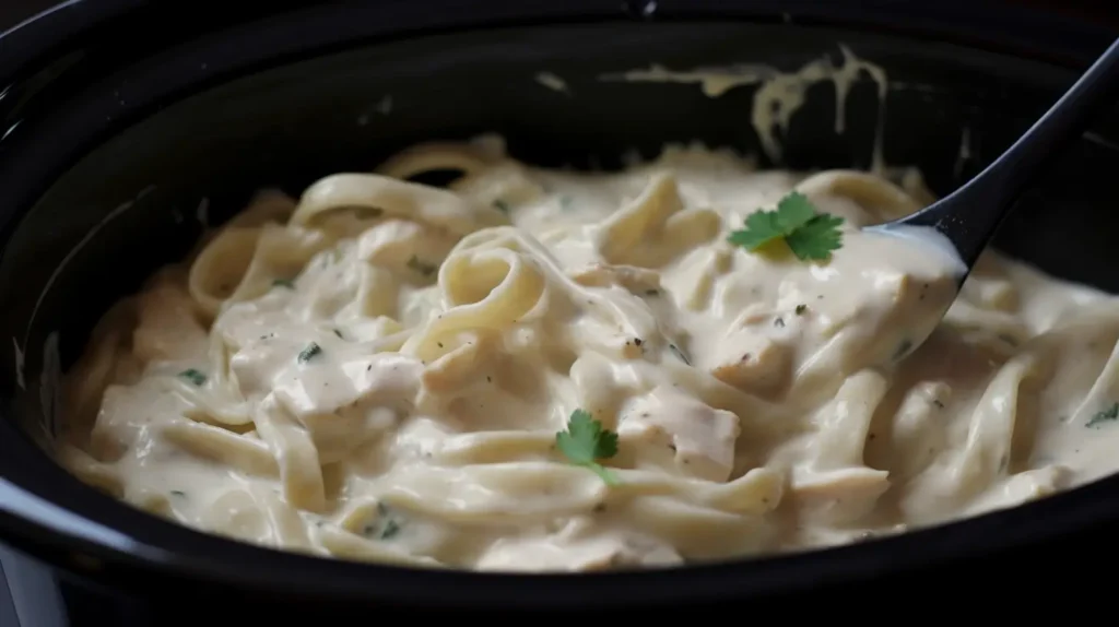 Crock Pot Alfredo Chicken 2