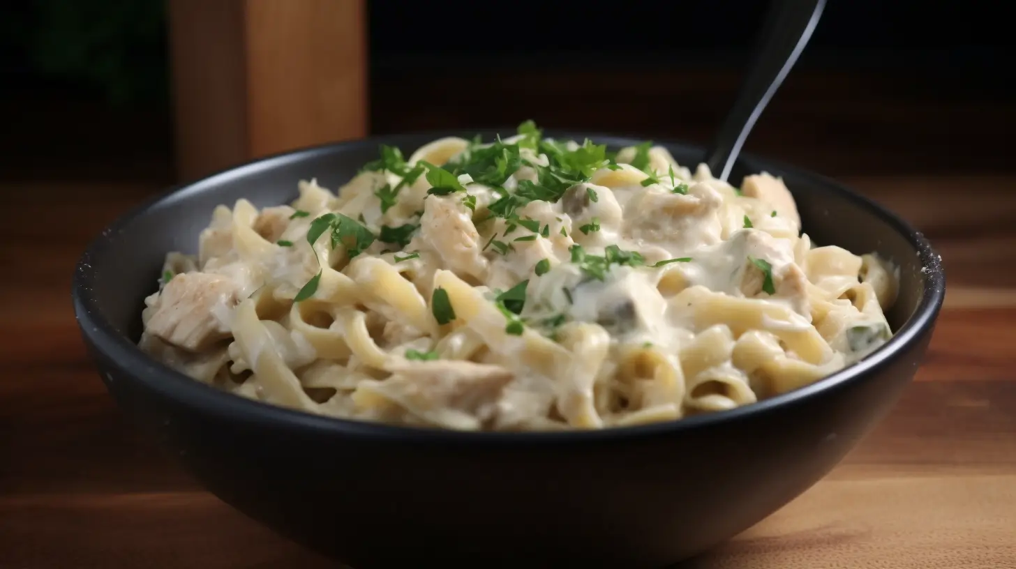 Crock Pot Alfredo Chicken 3