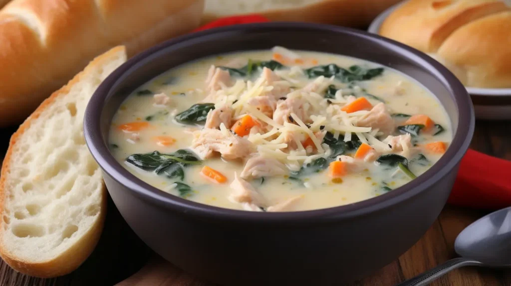 Creamy Tuscan Chicken Soup