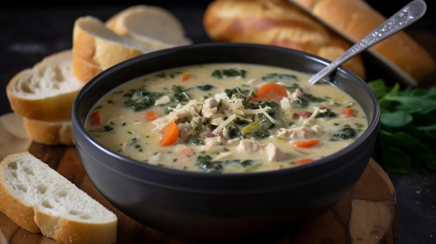 Creamy Tuscan Chicken Soup