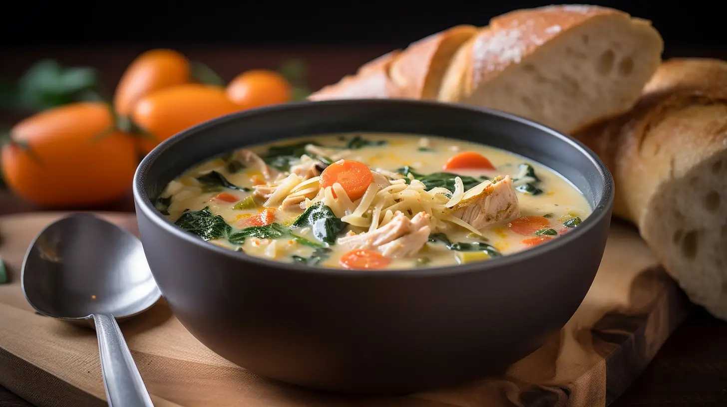 Creamy Tuscan Chicken Soup