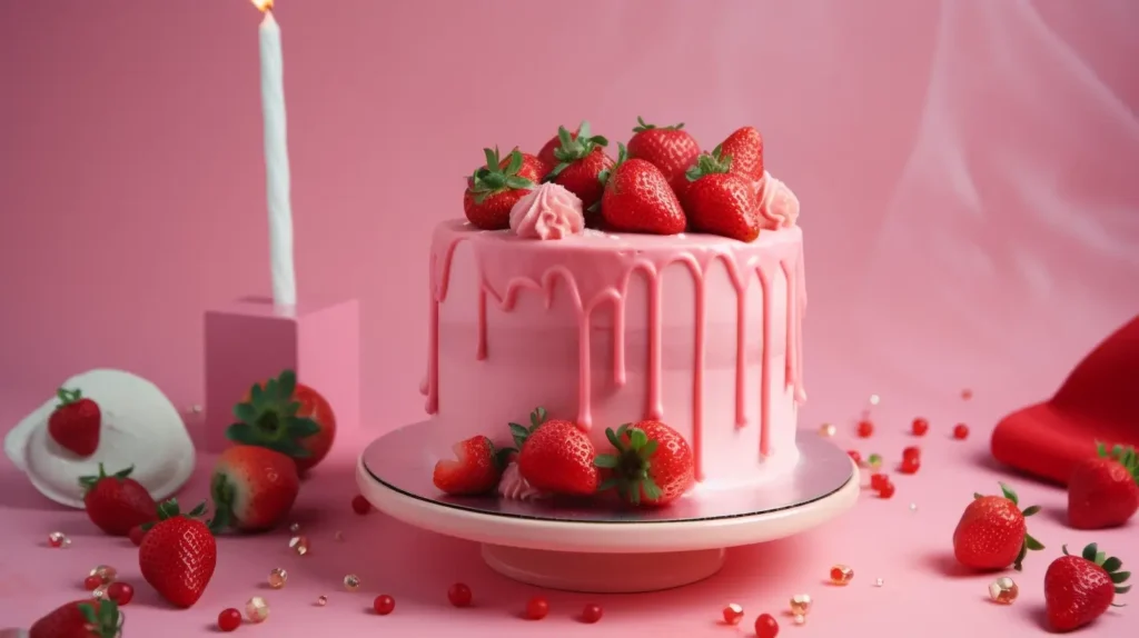 Strawberries and Birthday 3