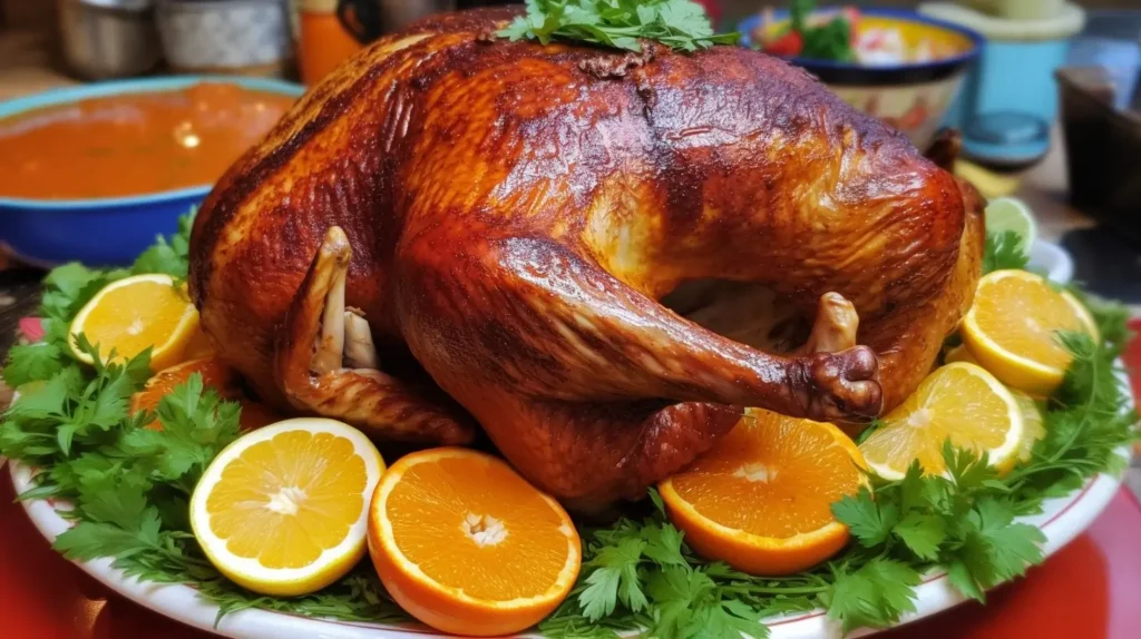 Roasted turkeys in Mexican stores 1