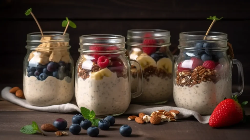 High Protein Overnight Oats 2